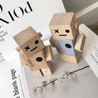 Thumbnail for Nordic Style Wooden Robot Toy - PepitoStore - 