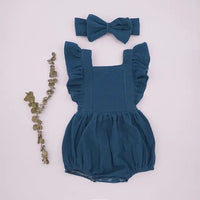 Thumbnail for Organic Cotton Summer Baby Girl Clothes - PepitoStore - 