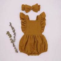 Thumbnail for Organic Cotton Summer Baby Girl Clothes - PepitoStore - 