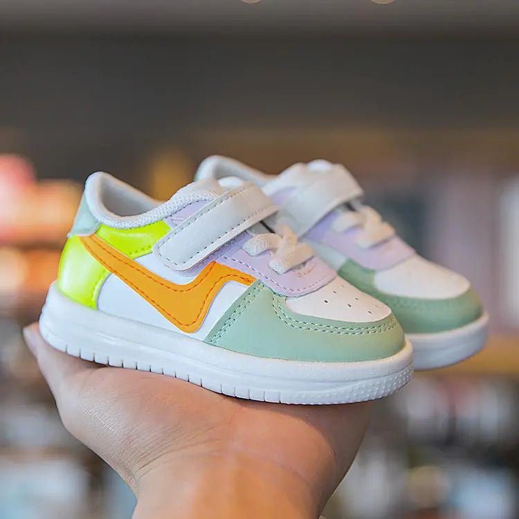 Retro Leather Multicolor Shoes - PepitoStore - 
