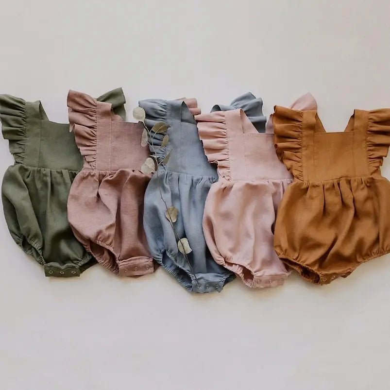 Vintage Linen Cotton Children Clothing - PepitoStore - 