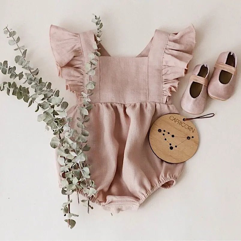 Vintage Linen Cotton Children Clothing - PepitoStore - 