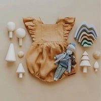 Thumbnail for Vintage Linen Cotton Children Clothing - PepitoStore - 