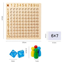 Thumbnail for Wooden Montessori 99 Multiplication Board Educational Toy - PepitoStore - 