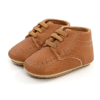 Thumbnail for Multicolor Retro Leather Shoes Baby